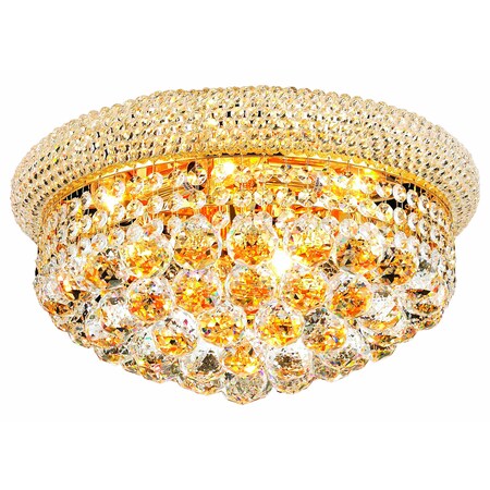 Elegant Lighting Swarovski Elements Clear Crystal Primo 8-Light V1800F16G/SS